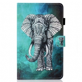 δερματινη θηκη Samsung Galaxy Tab S8 / Tab S7 Φυλετικός Ελέφαντας
