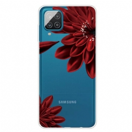 θηκη κινητου Samsung Galaxy M12 / A12 Άγρια Λουλούδια
