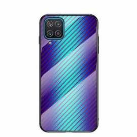 θηκη κινητου Samsung Galaxy M12 / A12 Γυαλί Από Ανθρακονήματα