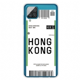 θηκη κινητου Samsung Galaxy M12 / A12 Κάρτα Επιβίβασης Στο Χονγκ Κονγκ