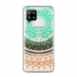 θηκη κινητου Samsung Galaxy M12 / A12 Μάνταλα Χωρίς Ραφή Λουλούδια