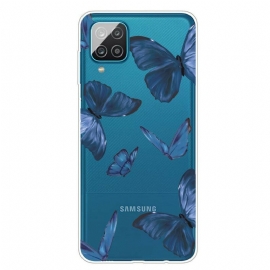 Θήκη Samsung Galaxy M12 / A12 Άγριες Πεταλούδες