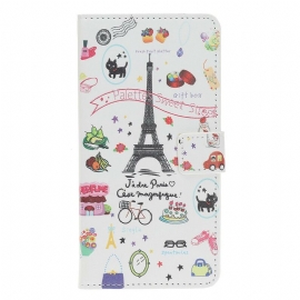 δερματινη θηκη iPhone 12 / 12 Pro Λατρεύω Το Παρίσι
