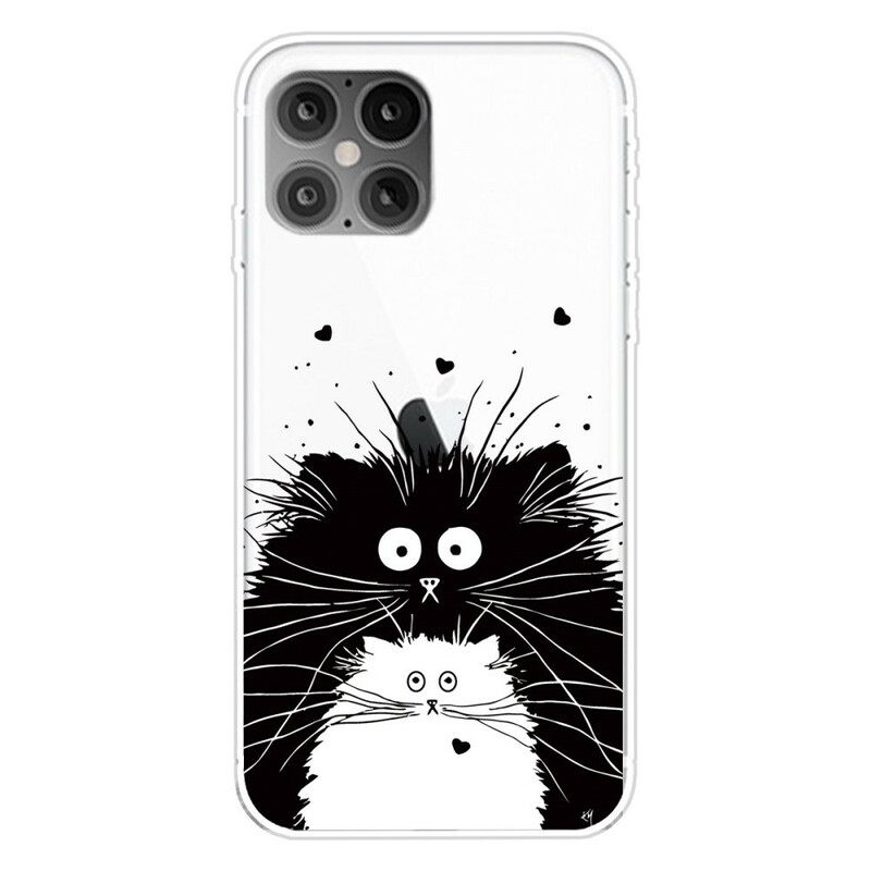 Θήκη iPhone 12 / 12 Pro Κοιτάξτε Τις Γάτες
