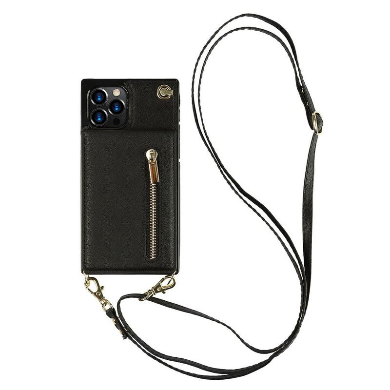 θηκη κινητου iPhone 12 / 12 Pro Λουράκι Ώμου Θήκη Κάρτας