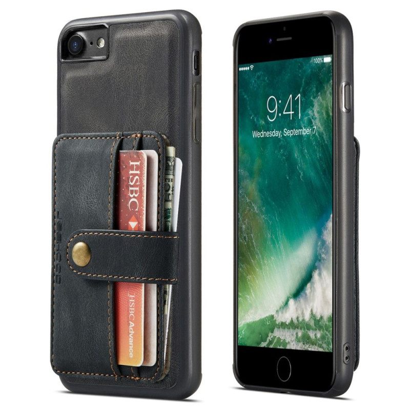 Θήκη iPhone SE 3 / SE 2 / 8 / 7 Αποσπώμενη Θήκη Αντικλεπτικής Κάρτας