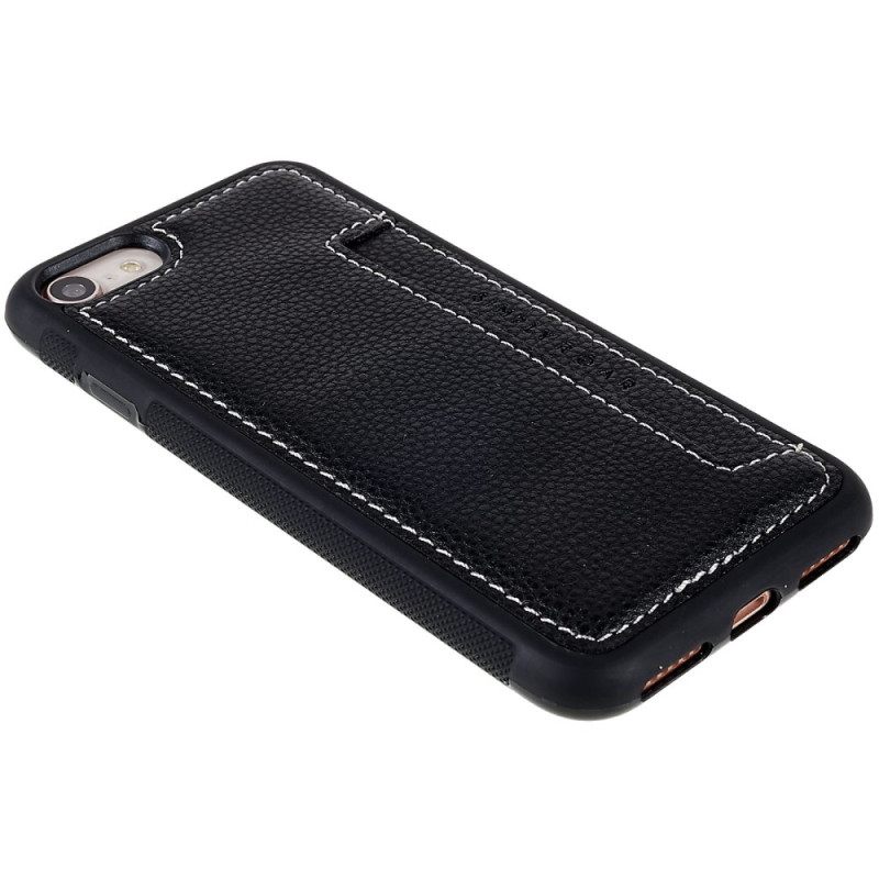Θήκη iPhone SE 3 / SE 2 / 8 / 7 Δερμάτινη Θήκη Κάρτας Roar