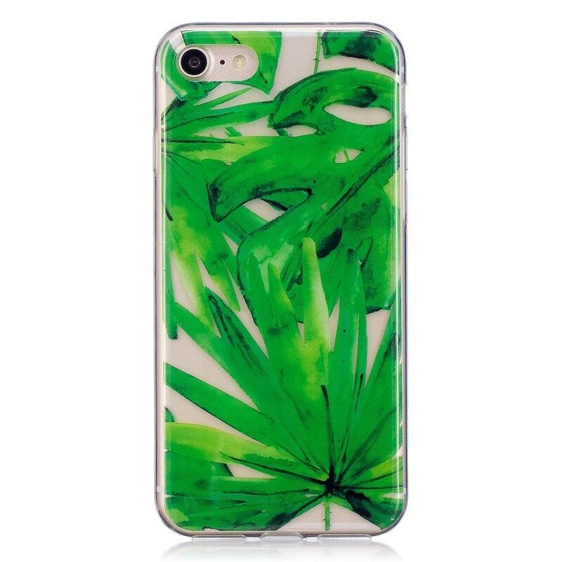 Θήκη iPhone SE 3 / SE 2 / 8 / 7 Διαφανή Φύλλα
