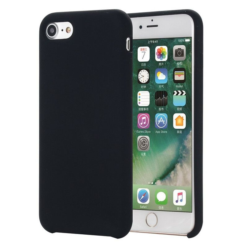 Θήκη iPhone SE 3 / SE 2 / 8 / 7 Υγρή Σιλικόνη