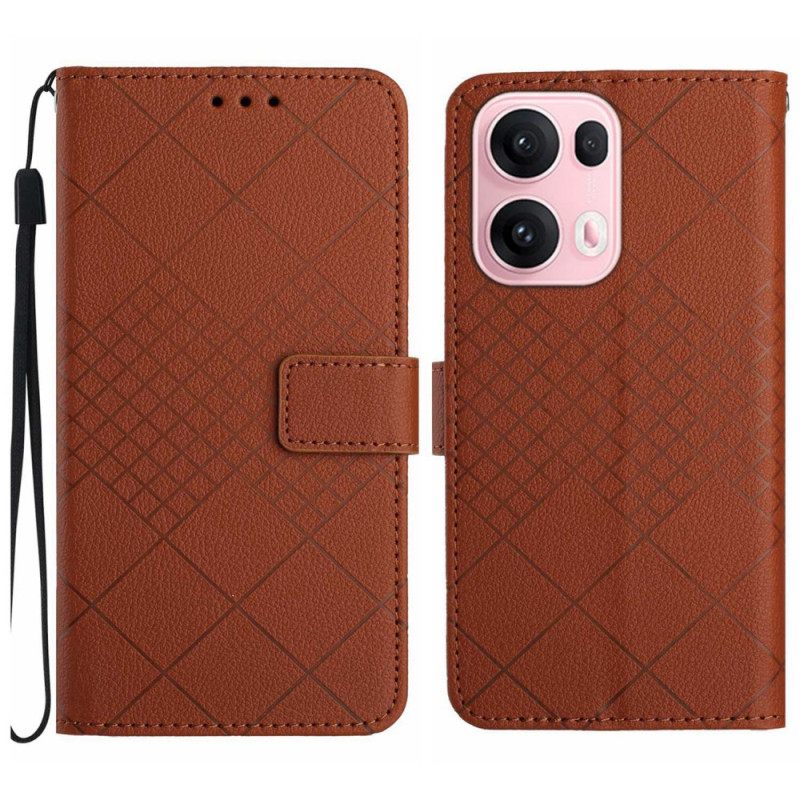 Δερματινη Θηκη Oppo Reno 13 Pro 5g Διαμάντια