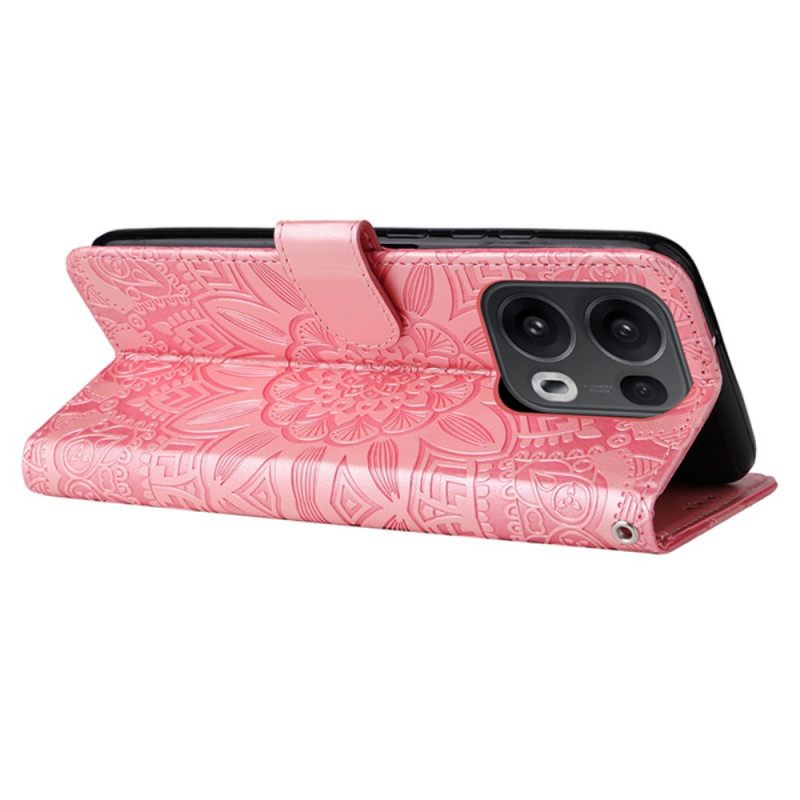 Δερματινη Θηκη Oppo Reno 13 Pro 5g Ηλίανθος