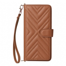 Δερματινη Θηκη Oppo Reno 13 Pro 5g Ρετρό Λουράκι Ώμου