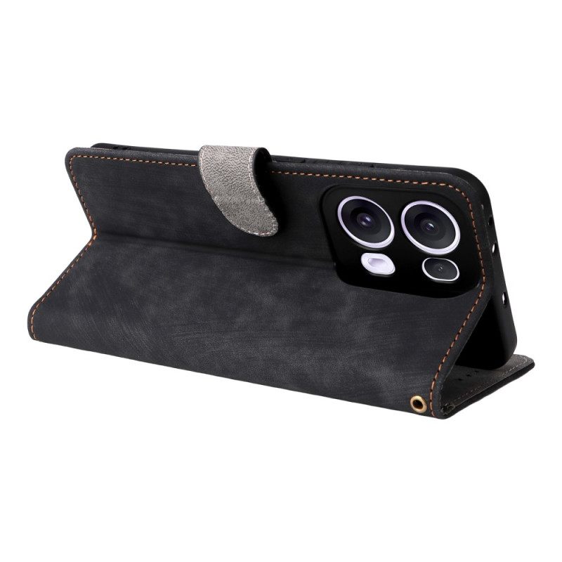 Oppo Reno 13 Pro 5g Λουράκι Rfid Με Εφέ Σουέτ