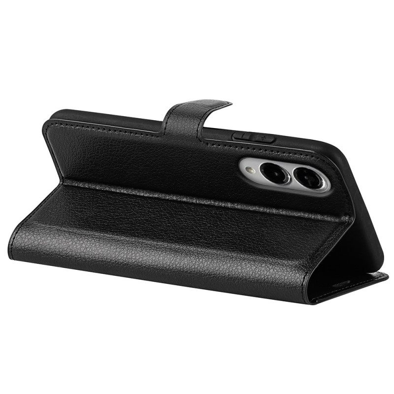 Δερματινη Θηκη Samsung Galaxy S25 5g Edge Δέρμα Λίτσι Faux