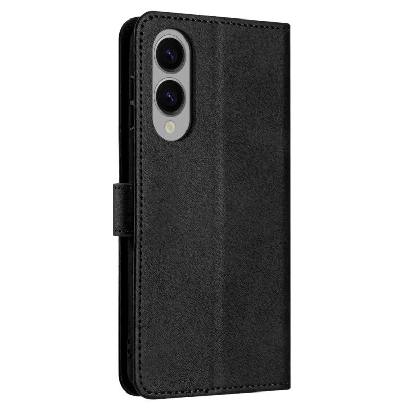 Δερματινη Θηκη Samsung Galaxy S25 5g Edge Δερμάτινο Εφέ Με Λουράκι