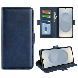 Δερματινη Θηκη Samsung Galaxy S25 5g Edge Διπλό Μαγνητικό Κούμπωμα