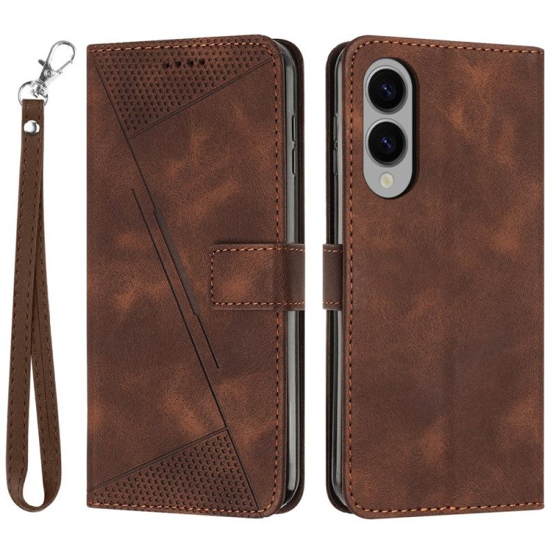 Δερματινη Θηκη Samsung Galaxy S25 5g Edge Γεωμετρικό Σχεδιασμό