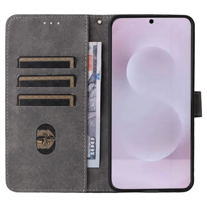 Δερματινη Θηκη Samsung Galaxy S25 5g Edge Λειτουργία Rfid Με Λουρί