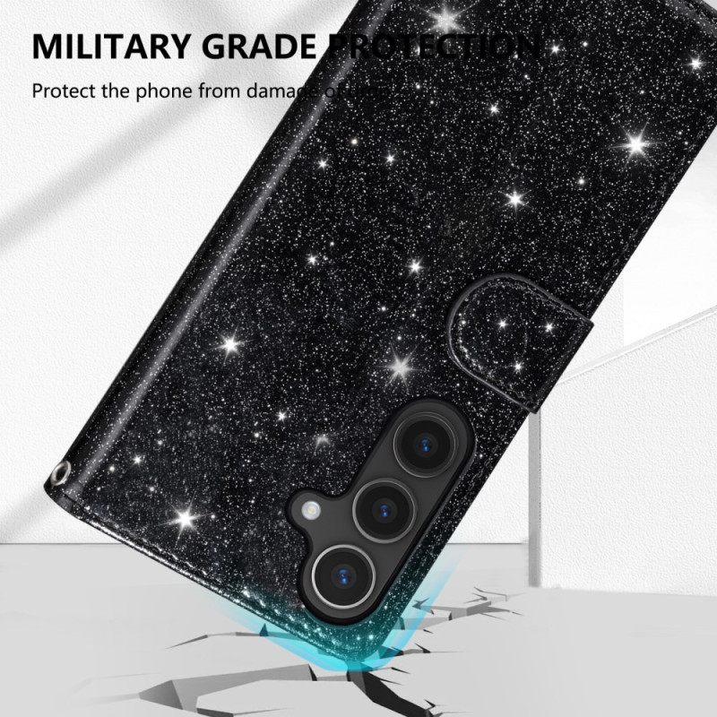 Δερματινη Θηκη Samsung Galaxy S25 5g Edge Πορτοφόλι Με Πούλιες