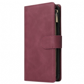 Δερματινη Θηκη Samsung Galaxy S25 5g Edge Πορτοφόλι Με Σουέτ Εφέ Σιλικόνης