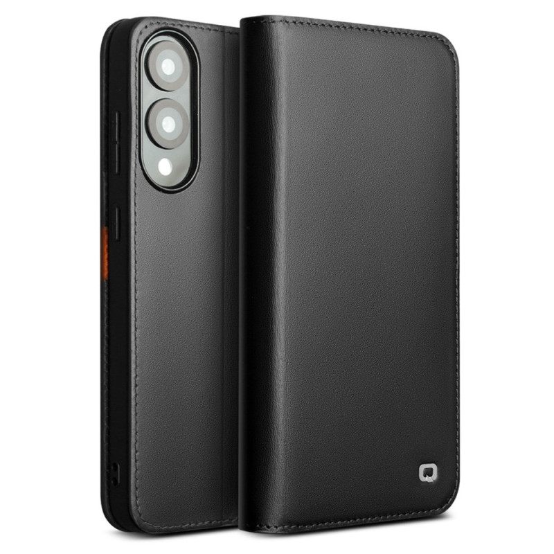 Δερματινη Θηκη Samsung Galaxy S25 5g Edge Πορτοφόλι Prestige Qialino Σιλικόνης