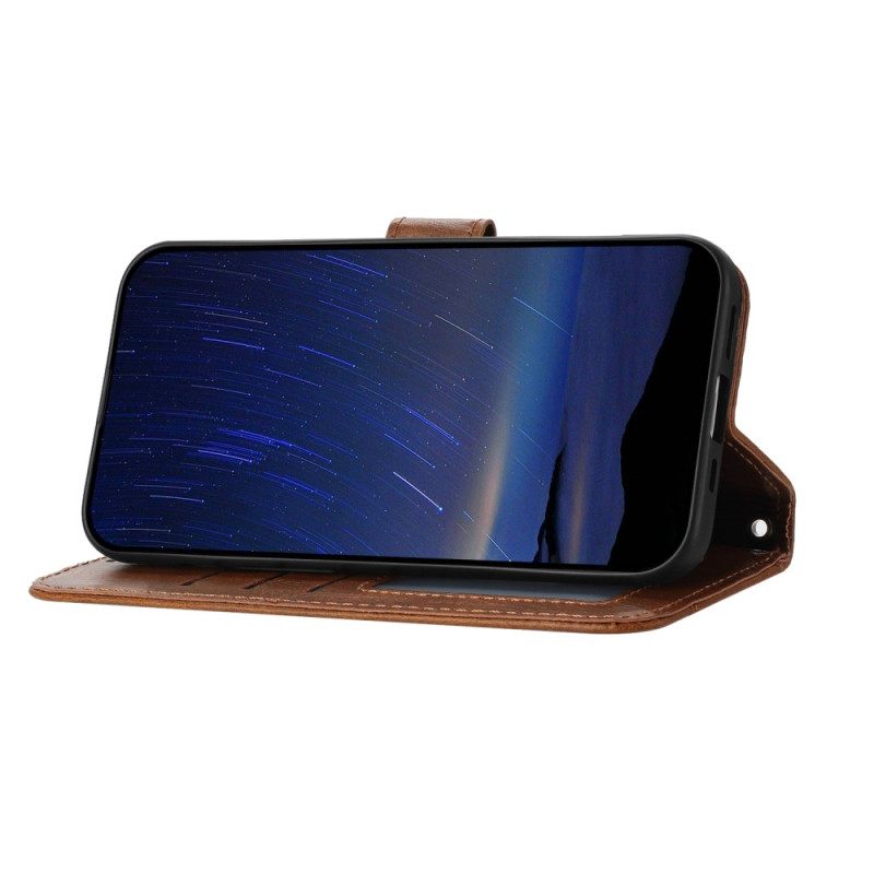 Δερματινη Θηκη Samsung Galaxy S25 5g Edge Πορτοφόλι Vintage Με Λουράκι Και Λουράκι Ώμου