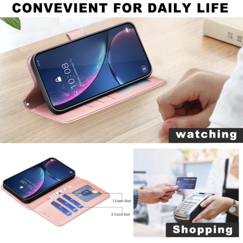 Δερματινη Θηκη Samsung Galaxy S25 5g Edge Σχέδιο Τριφυλλιού Σιλικόνης