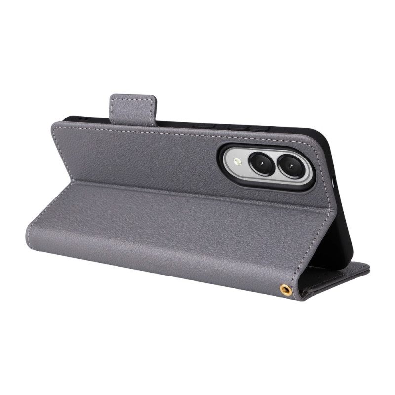 Δερματινη Θηκη Samsung Galaxy S25 5g Edge Τεχνητό Δέρμα Με Λουρί