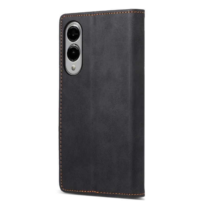 Δερματινη Θηκη Samsung Galaxy S25 5g Edge Τεχνητό Δέρμα Με Μπλοκάρισμα Rfid