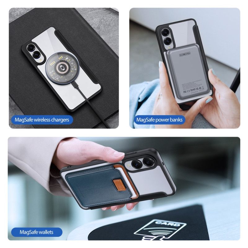 Δερματινη Θηκη Samsung Galaxy S25 5g Edge Θήκες Κινητών Dux Ducis Pro Series Skin X