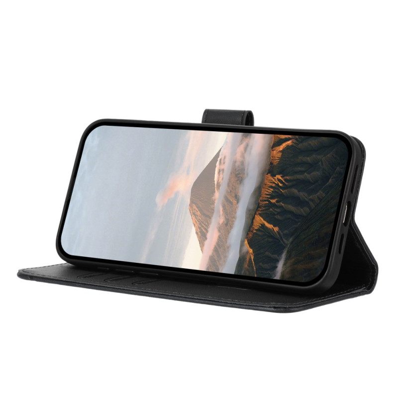 Δερματινη Θηκη Samsung Galaxy S25 5g Edge Τριγωνικό Σχέδιο Σιλικόνης