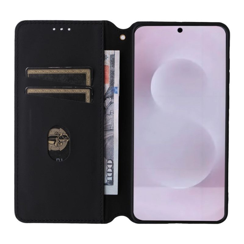 Δερματινη Θηκη Samsung Galaxy S25 5g Edge Τρισδιάστατοι Κύβοι Σιλικόνης