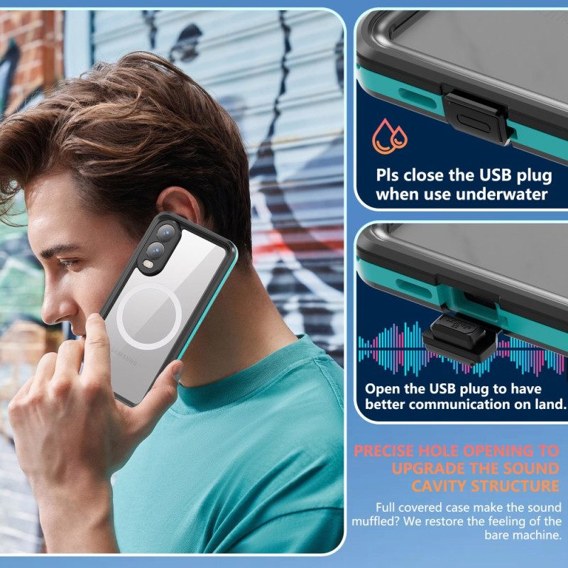 Κάλυμμα Samsung Galaxy S25 5g Edge Αδιάβροχη Συμβατή Με Magsafe Redpepper