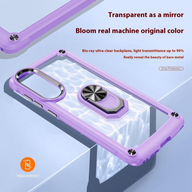 Κάλυμμα Samsung Galaxy S25 5g Edge Ανθεκτική Με Βάση Hands-free Σιλικόνης