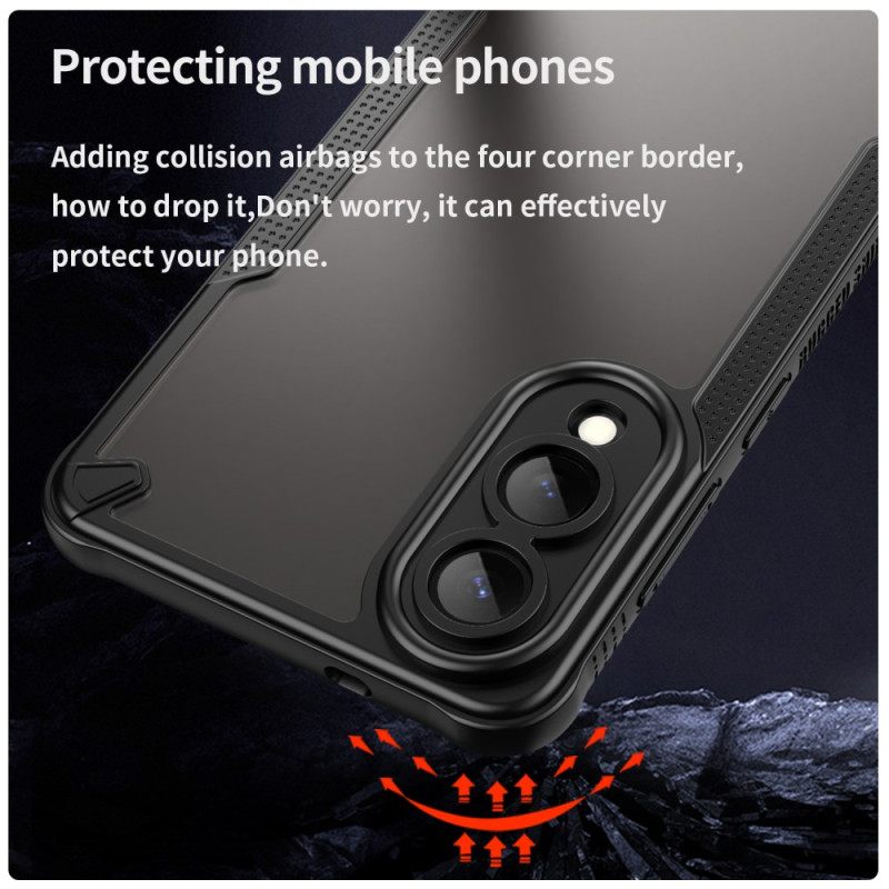 Κάλυμμα Samsung Galaxy S25 5g Edge Βουρτσισμένη Ημιδιαφανής