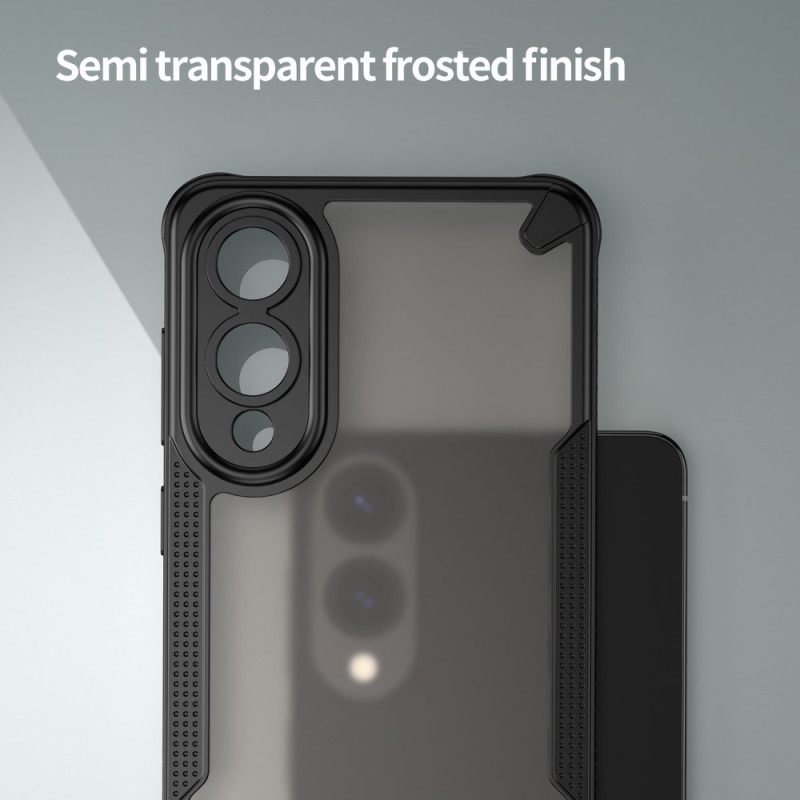 Κάλυμμα Samsung Galaxy S25 5g Edge Βουρτσισμένη Ημιδιαφανής