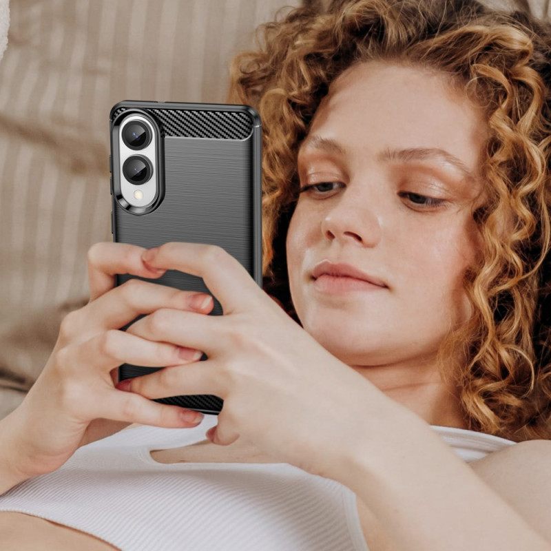 Κάλυμμα Samsung Galaxy S25 5g Edge Βουρτσισμένο Ανθρακονήματα