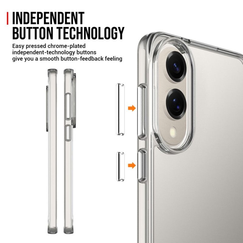 Κάλυμμα Samsung Galaxy S25 5g Edge Διαφανές Σιλικόνης