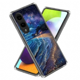 Κάλυμμα Samsung Galaxy S25 5g Edge Έναστρη Παραλία