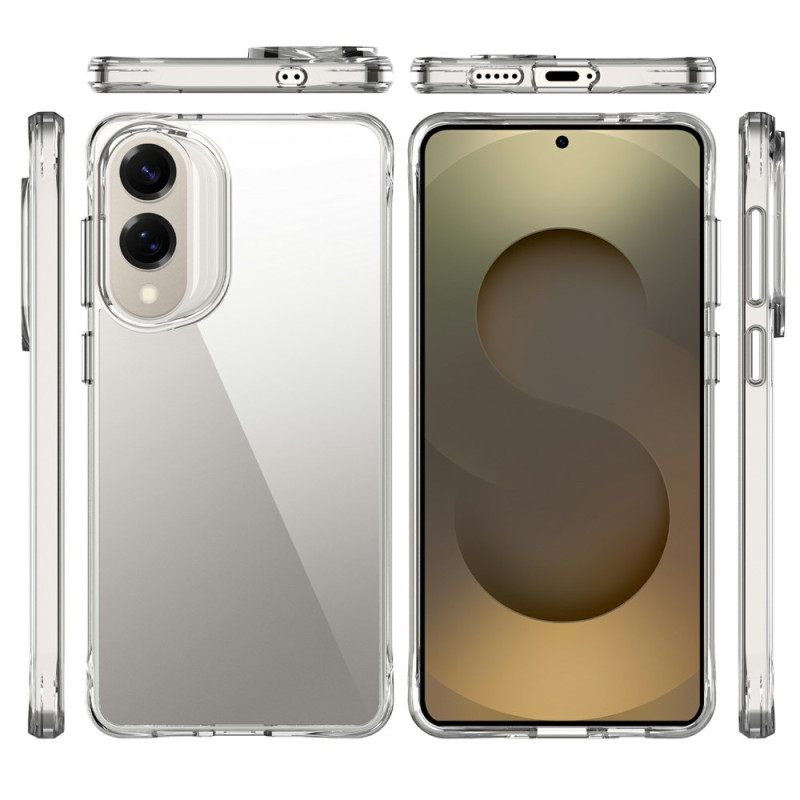 Κάλυμμα Samsung Galaxy S25 5g Edge Ενισχυμένο Διαφανές Σιλικόνης