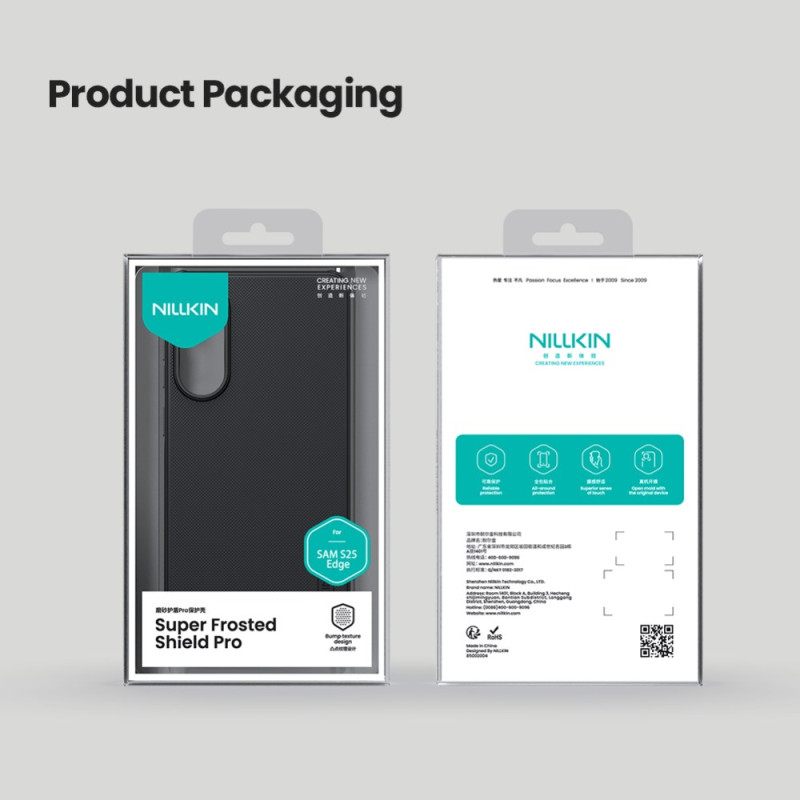 Κάλυμμα Samsung Galaxy S25 5g Edge Frosted Shield Pro Nillkin Σιλικόνης