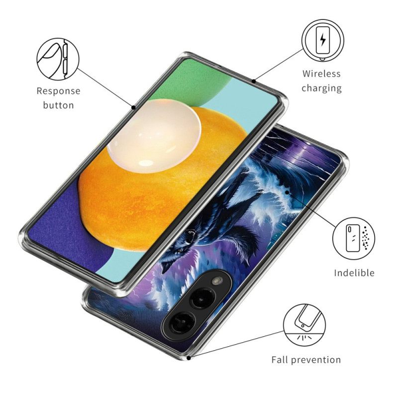 Κάλυμμα Samsung Galaxy S25 5g Edge Λύκος