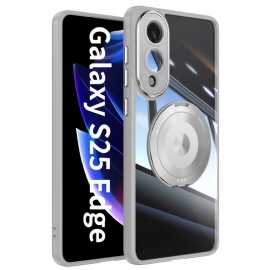 Κάλυμμα Samsung Galaxy S25 5g Edge Περιστρεφόμενη Βάση Και Προστατευτικό Φακού