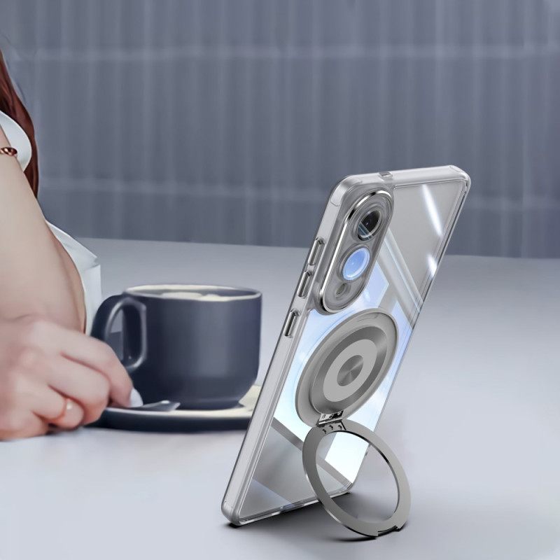 Κάλυμμα Samsung Galaxy S25 5g Edge Περιστρεφόμενη Βάση Και Προστατευτικό Φακού