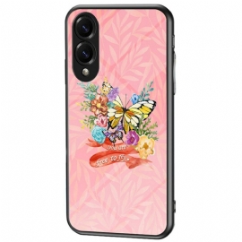 Κάλυμμα Samsung Galaxy S25 5g Edge Πεταλούδα Από Σκληρυμένο Γυαλί