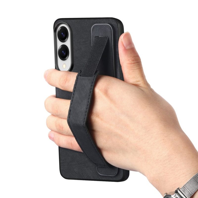 Κάλυμμα Samsung Galaxy S25 5g Edge Ρετρό Στυλ Με Λουράκι Βάσης