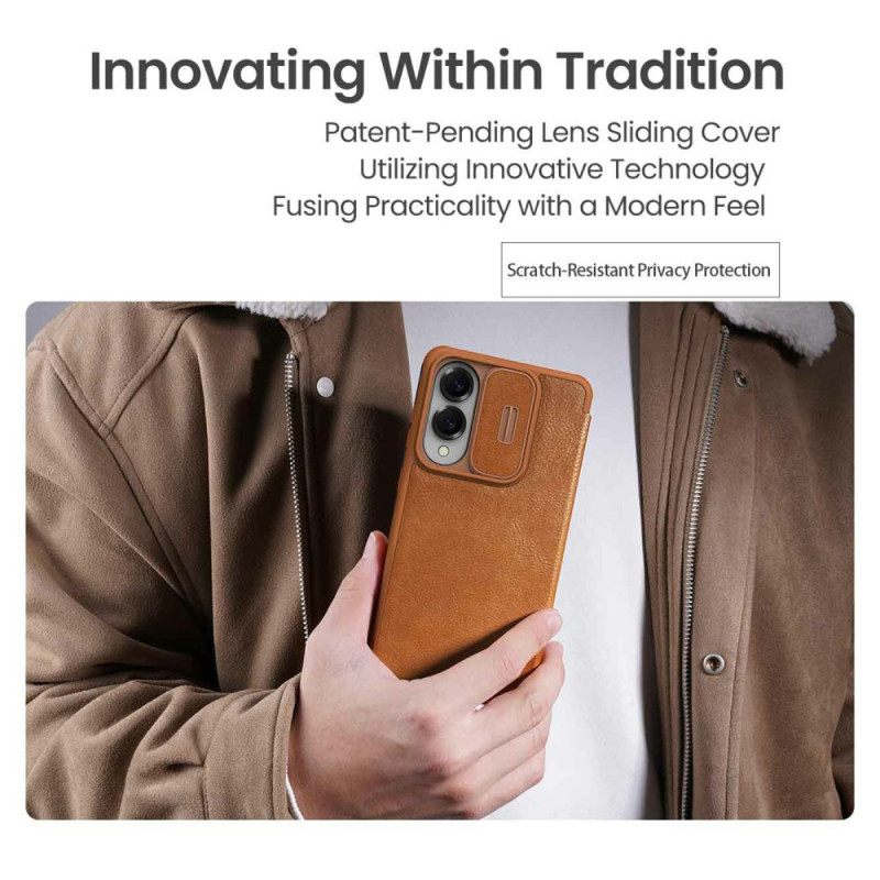 Κάλυμμα Samsung Galaxy S25 5g Edge Σειρά Qin Pro Nillkin