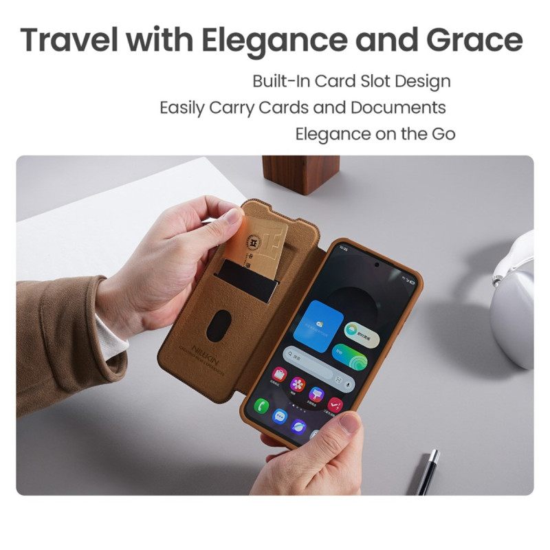 Κάλυμμα Samsung Galaxy S25 5g Edge Σειρά Qin Pro Nillkin