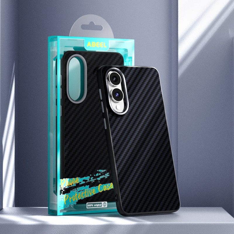 Κάλυμμα Samsung Galaxy S25 5g Edge Συμβατό Με Magsafe Από Ίνες Άνθρακα Abeel