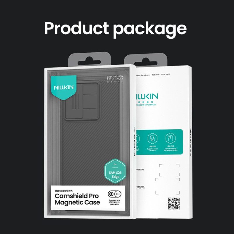 Κάλυμμα Samsung Galaxy S25 5g Edge Θήκες Κινητών Camshield Pro Με Συρόμενο Κάλυμμα Κάμερας Nillkin